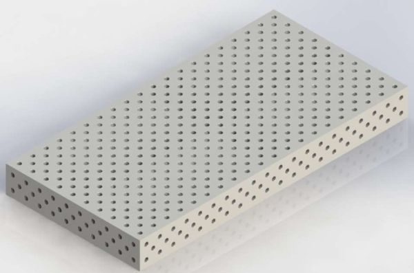 3D 焊接工作台(鋼件) 鑽石型
